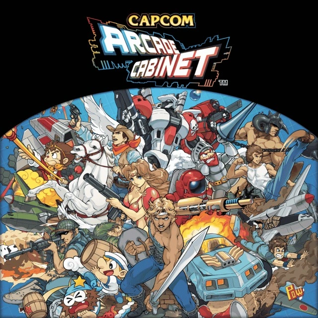 Capa do jogo Capcom Arcade Cabinet