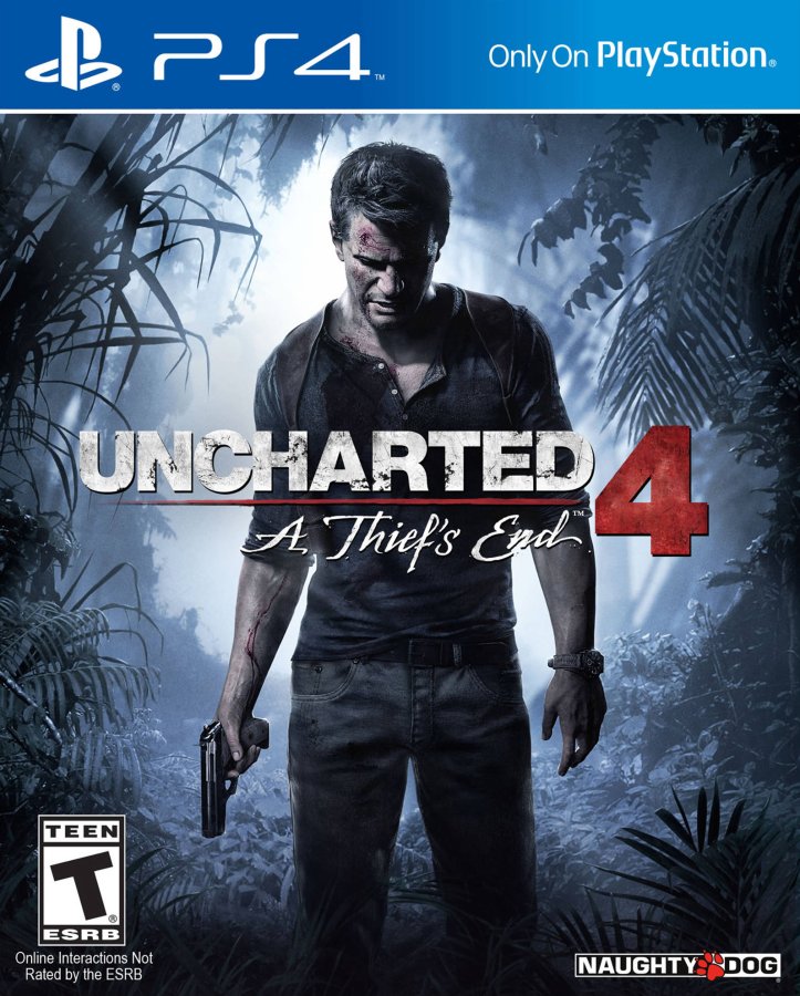Uncharted 4: A Thiefs End cover
