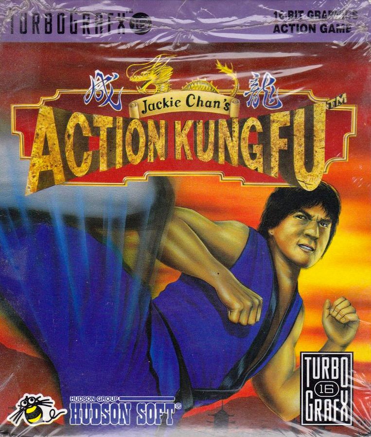 Capa do jogo Jackie Chans Action Kung Fu
