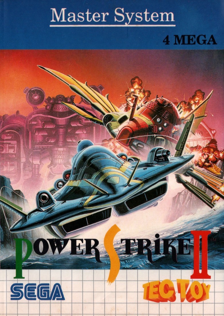 Power Strike – Ação furiosa neste jogo de nave para Master System