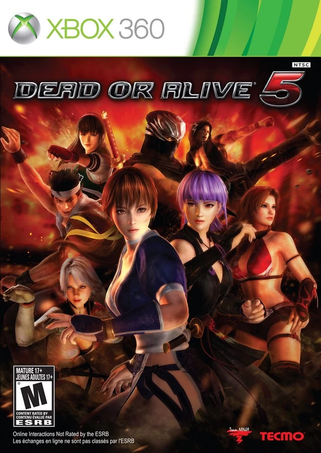 Dead or Alive 5 cover