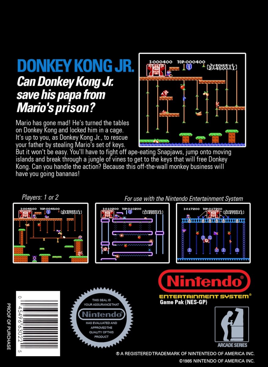 Donkey Kong Jr. cover