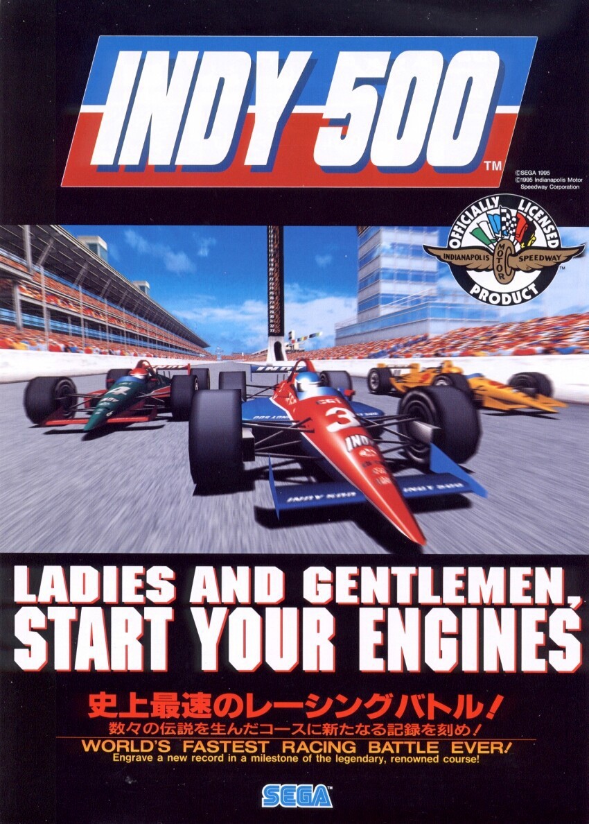 Capa do jogo Indy 500