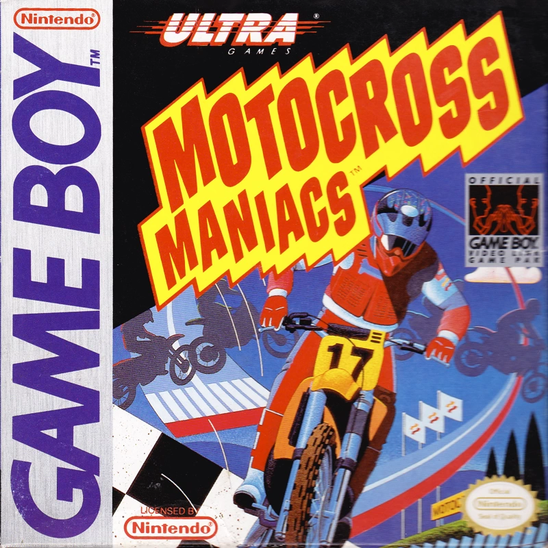 Capa do jogo Motocross Maniacs