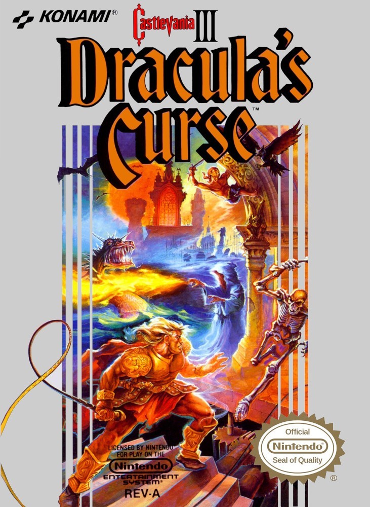 Castlevania III: Draculas Curse cover