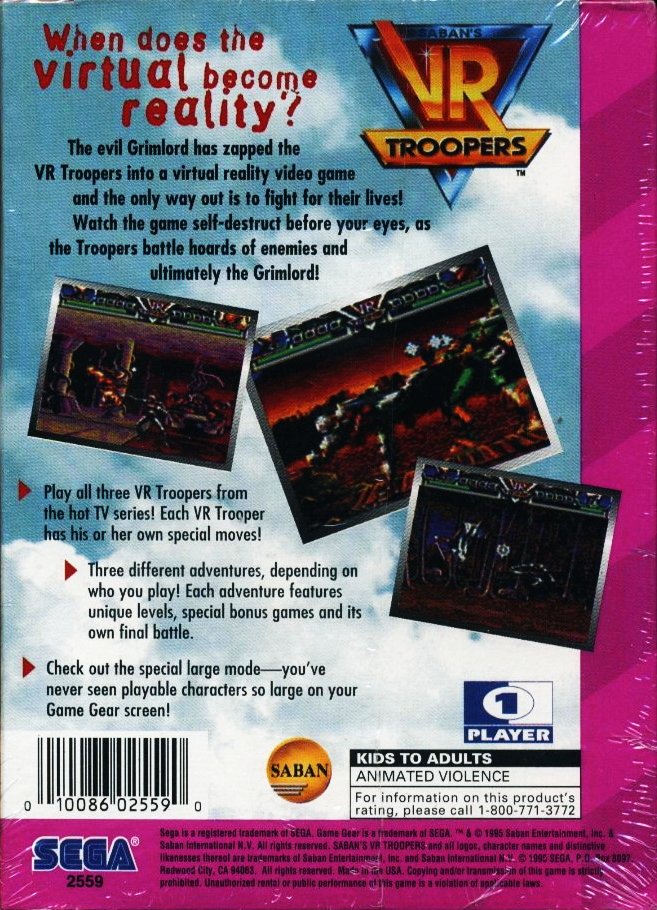 VR Troopers cover