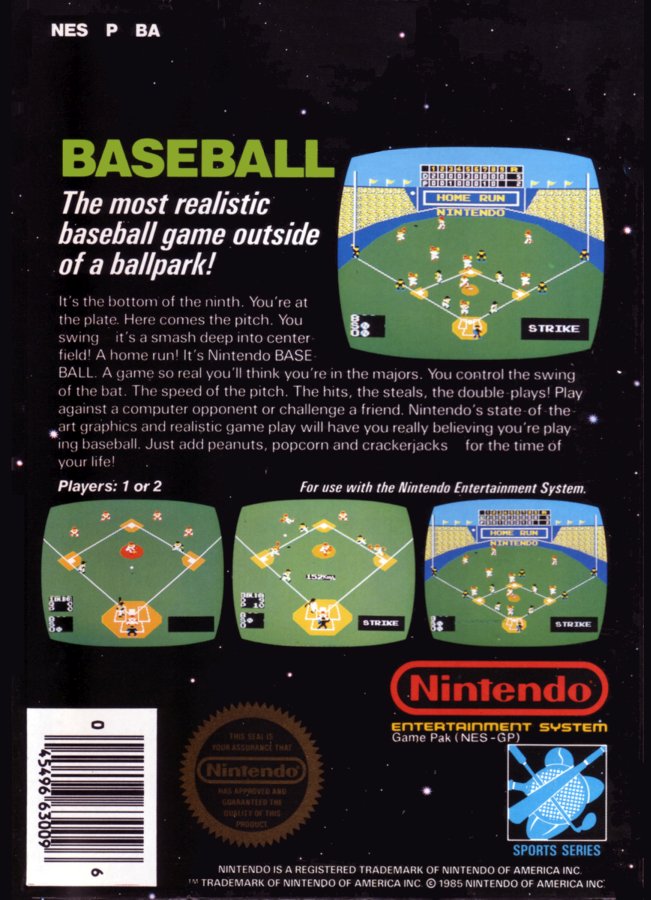 Baseball cover