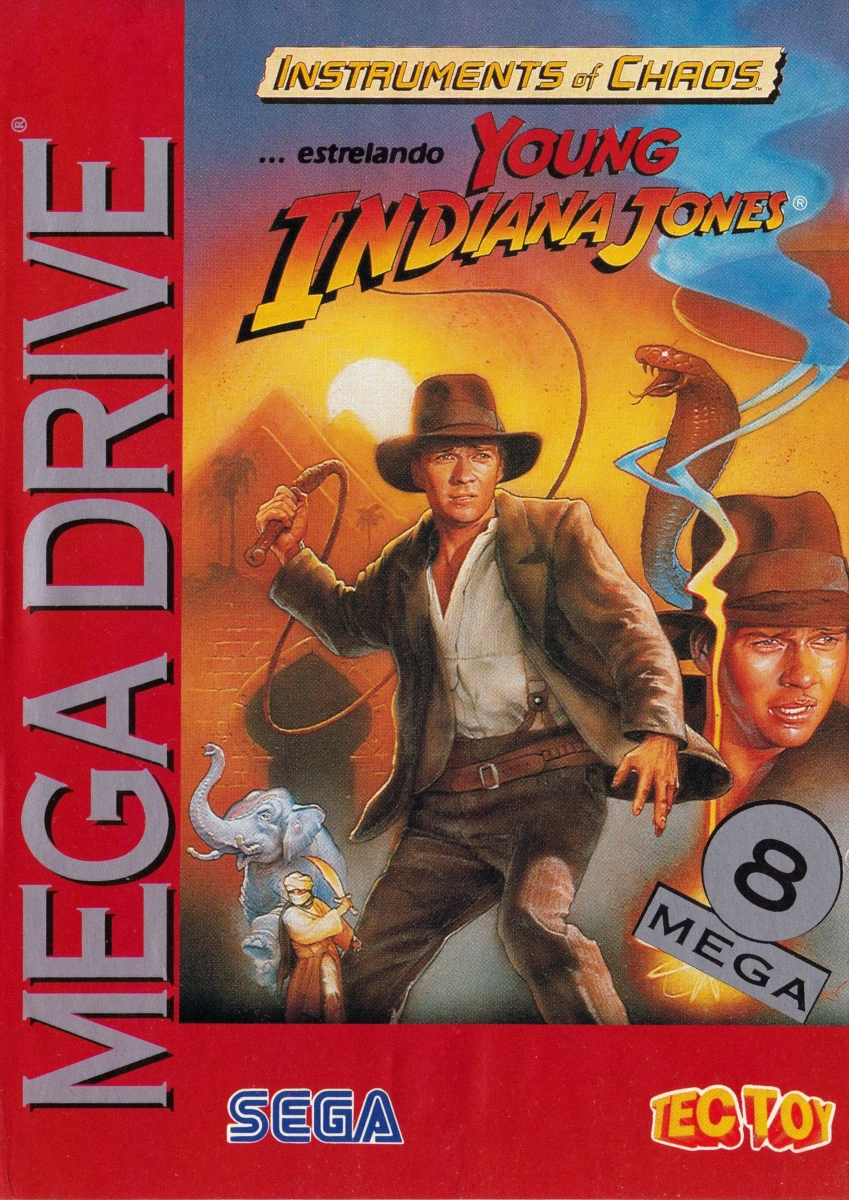 Capa do jogo Instruments of Chaos Starring Young Indiana Jones