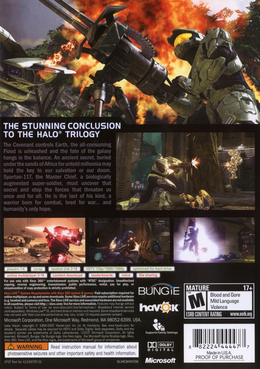 Halo 3 cover