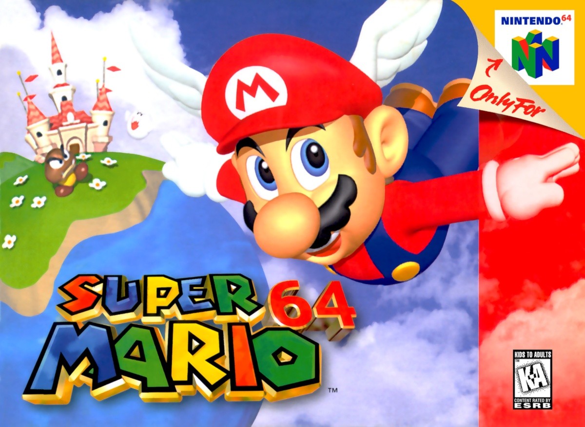 Capa do jogo Super Mario 64