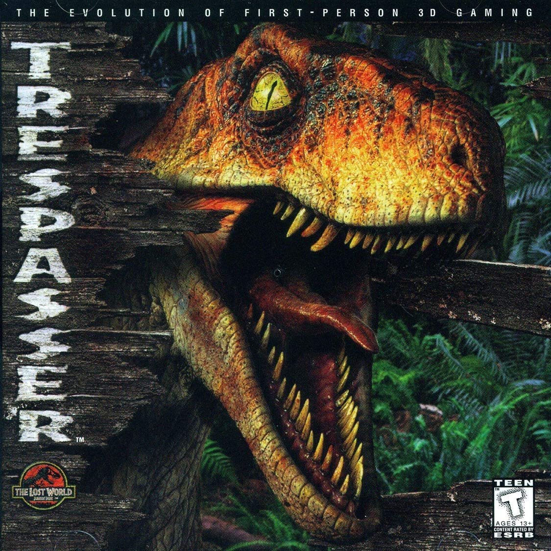 Trespasser: The Lost World - Jurassic Park cover