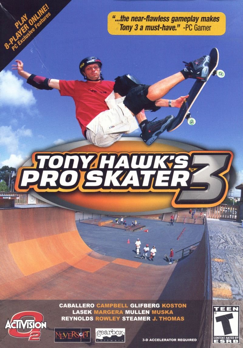 Tony Hawks Pro Skater 3 cover