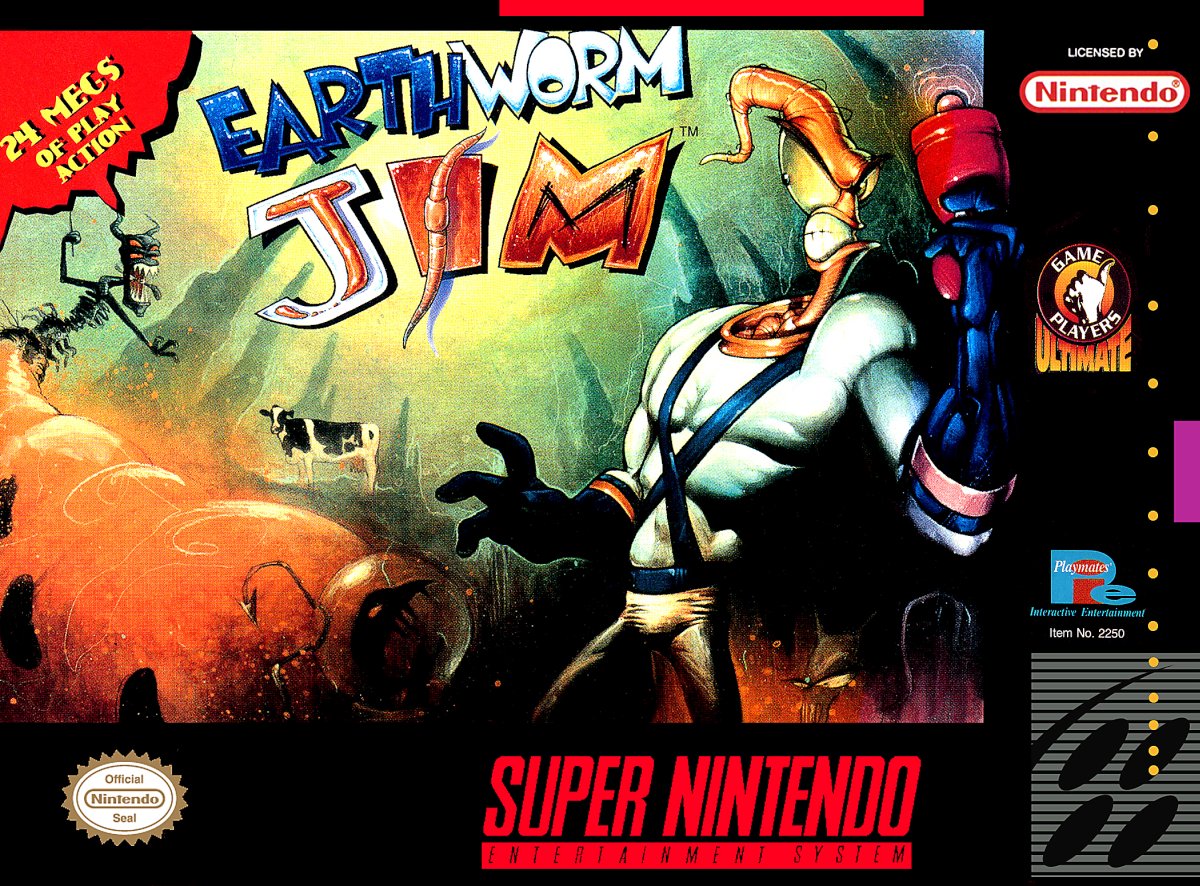 Perfil: Earthworm Jim - Nintendo Blast