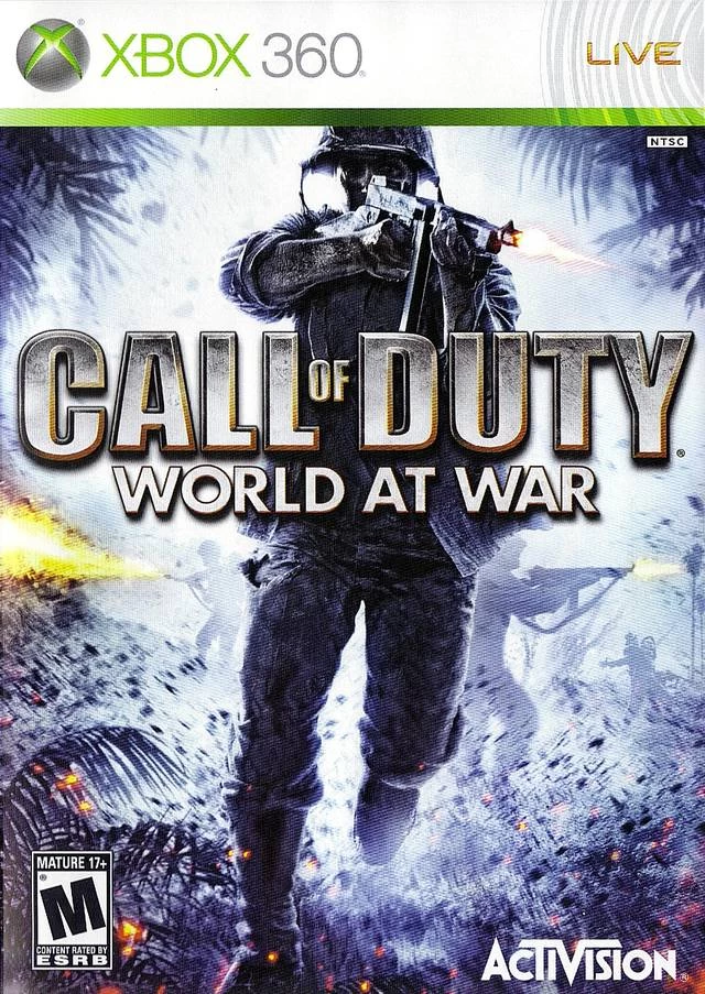 Capa do jogo Call of Duty: World at War