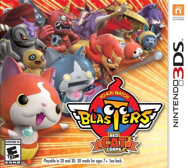Capa do jogo Yo-kai Watch Blasters: Red Cat Corps