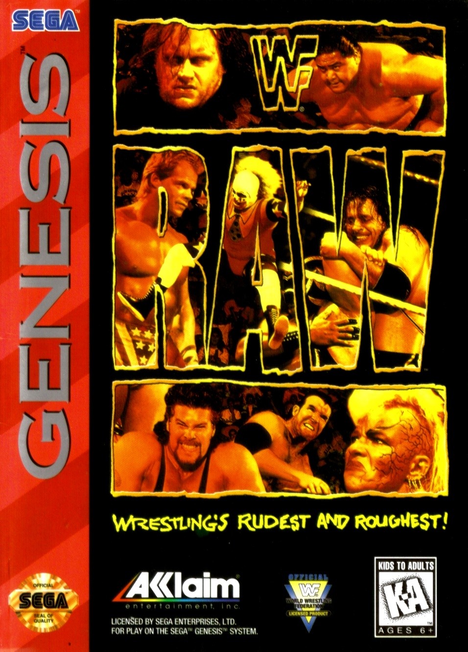 WWF Raw cover