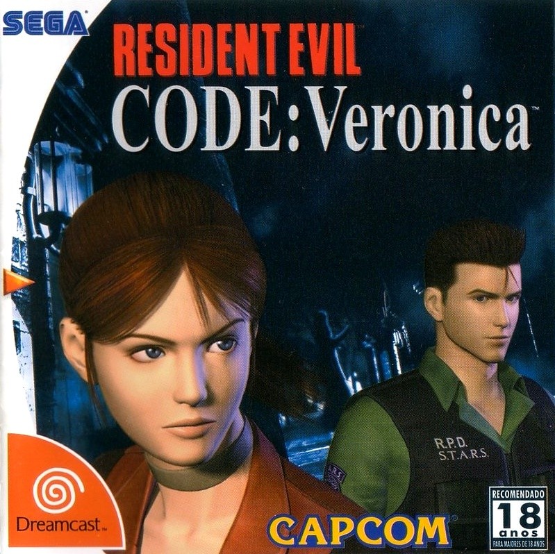 Capa do jogo Resident Evil – Code: Veronica