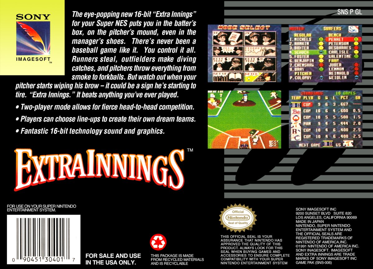 Extra Innings cover