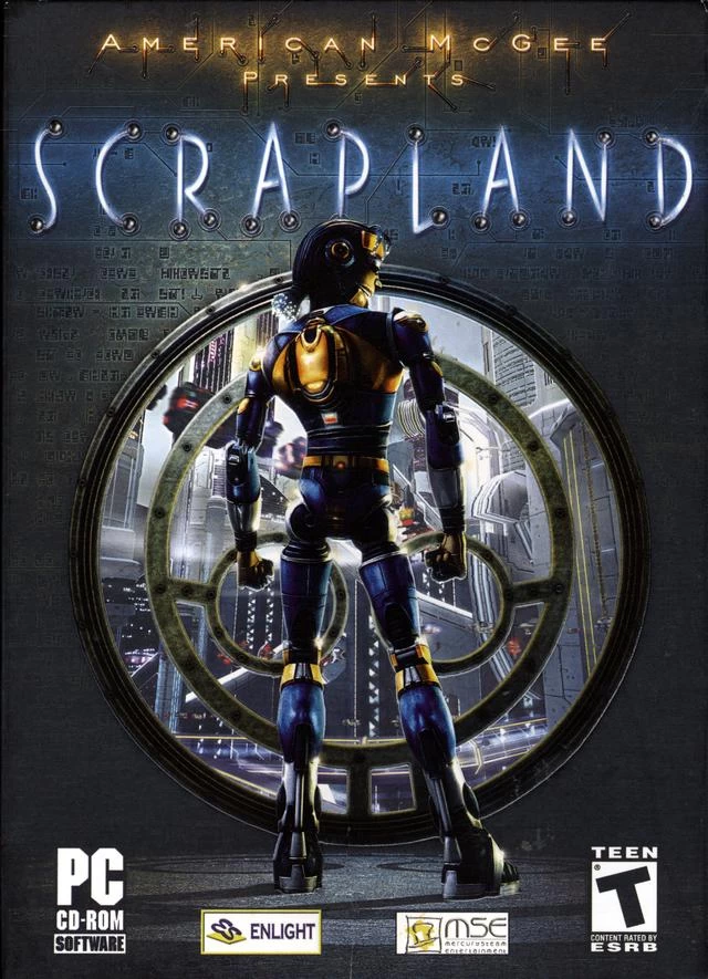 American McGee presents SCRAPLAND cover