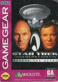 Star Trek Generations: Beyond the Nexus cover
