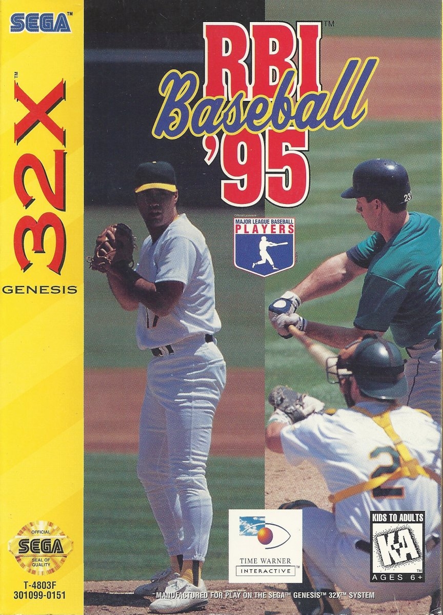 RBI Baseball 95 cover