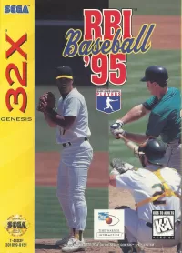 Cover of RBI Baseball '95