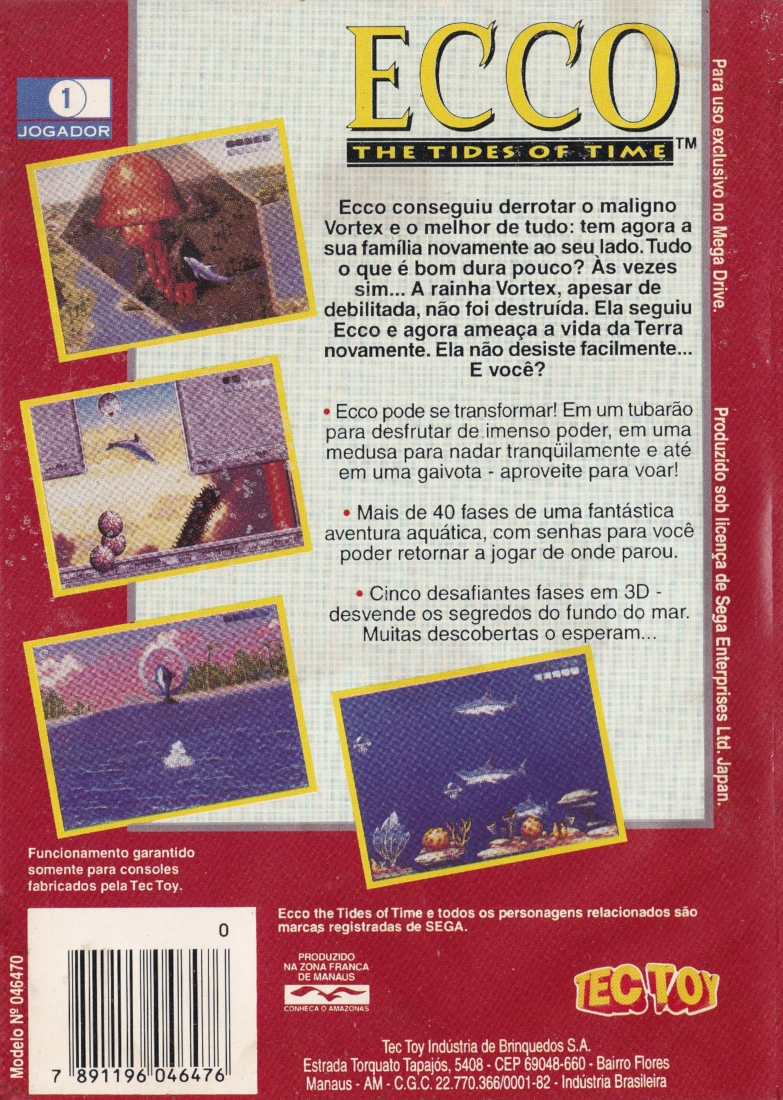 Ecco: The Tides of Time cover