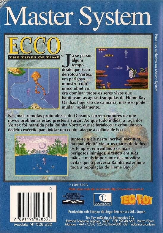 Ecco: The Tides of Time cover