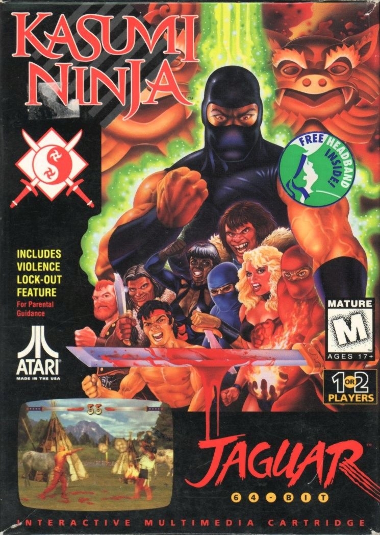 Capa do jogo Kasumi Ninja
