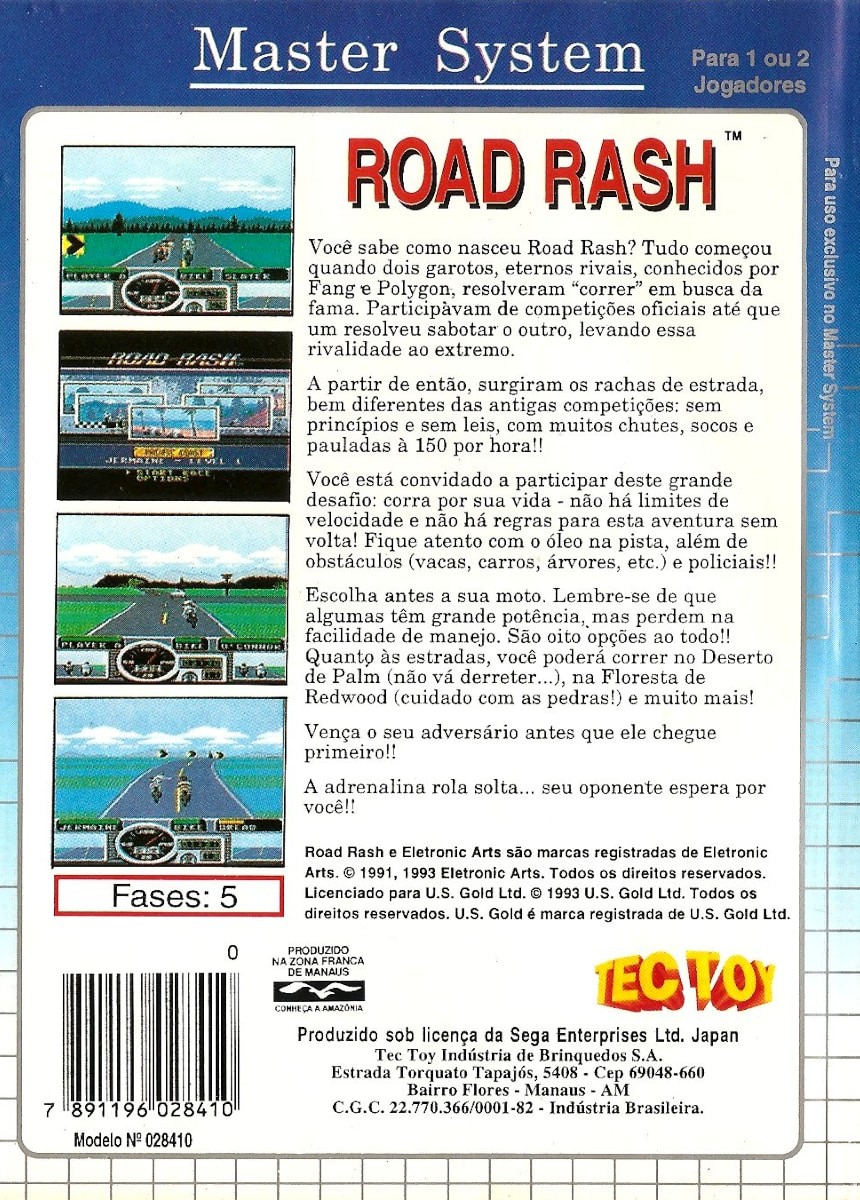 Road Rash cover