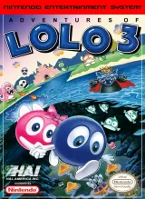 Capa de Adventures of Lolo 3 Capa de Adventures of Lolo 3