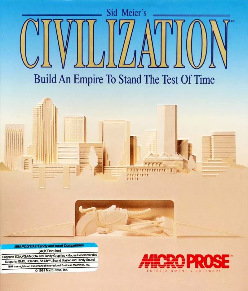 Sid Meiers Civilization cover