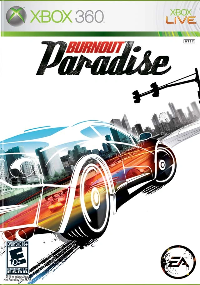 Capa do jogo Burnout Paradise