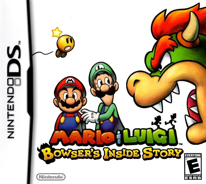Mario & Luigi: Bowsers Inside Story cover