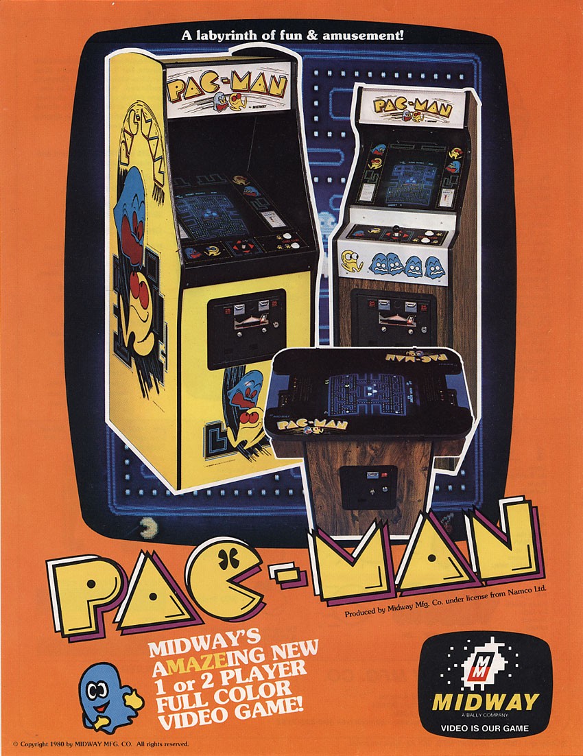 Pac-Man para Arcade (1980)