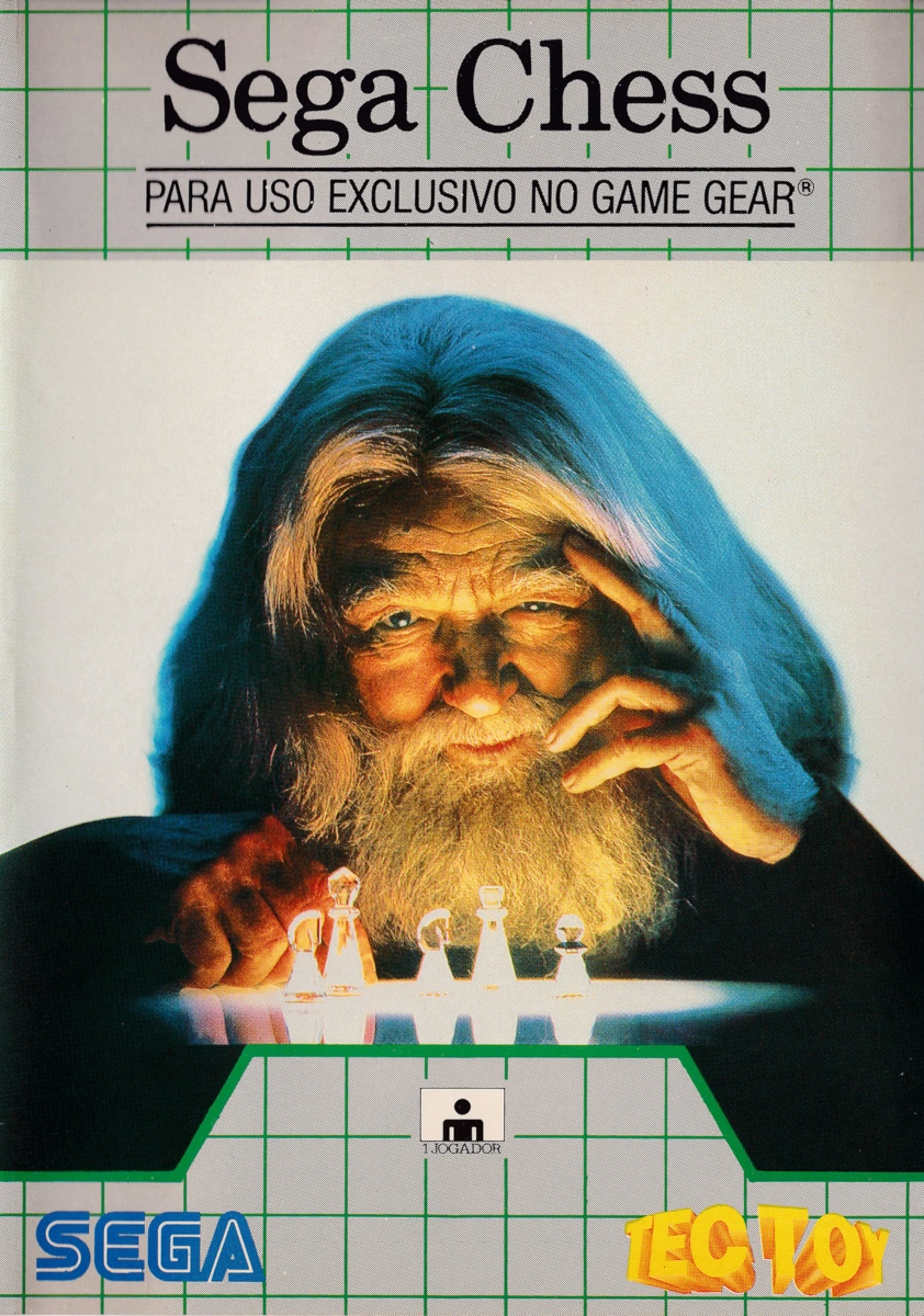 Capa do jogo Sega Chess