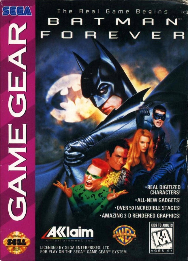 Capa do jogo Batman Forever