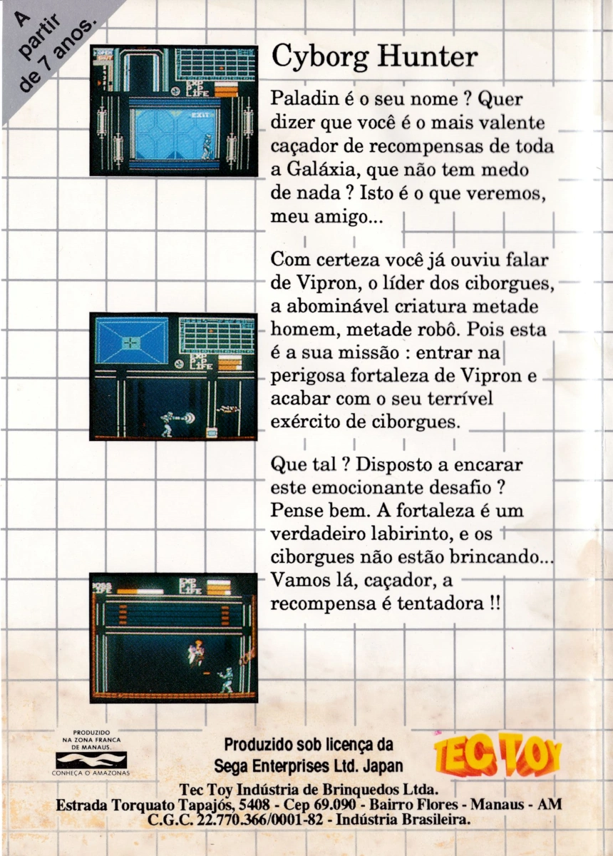 Capa do jogo Cyborg Hunter
