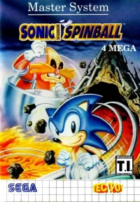 Sonic Spinball cover