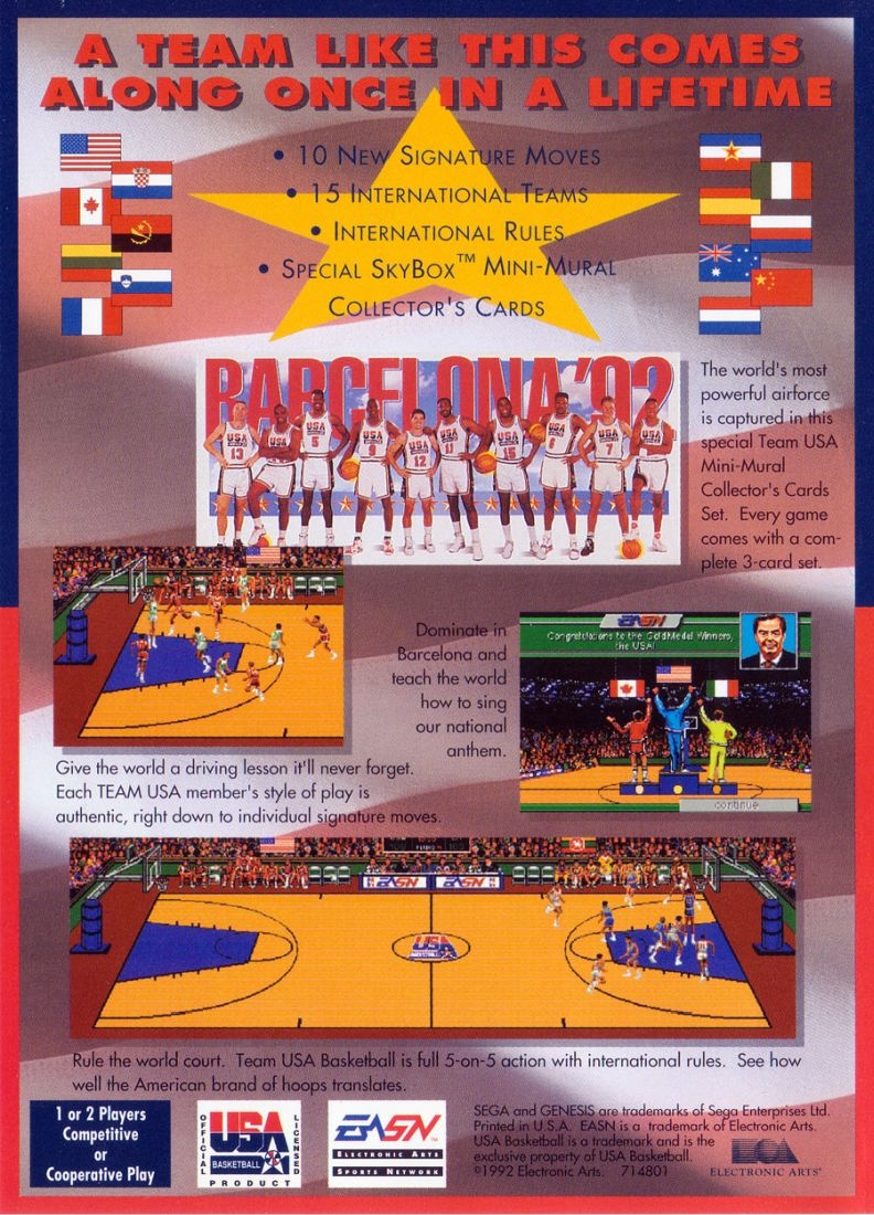 Team USA Basketball cover