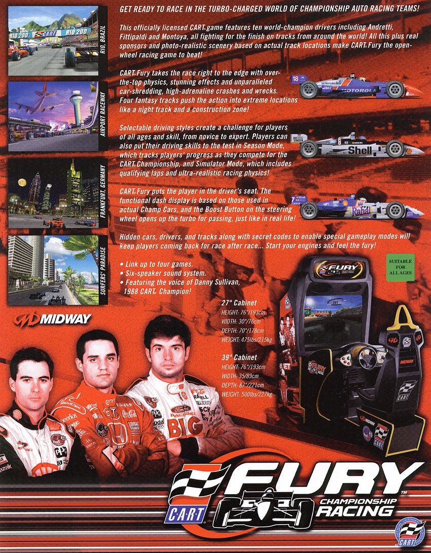 CART Fury Championship Racing cover