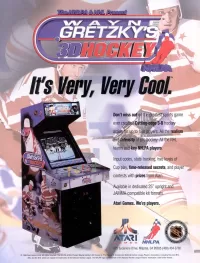 Cover of Wayne Gretzky's 3D Hockey