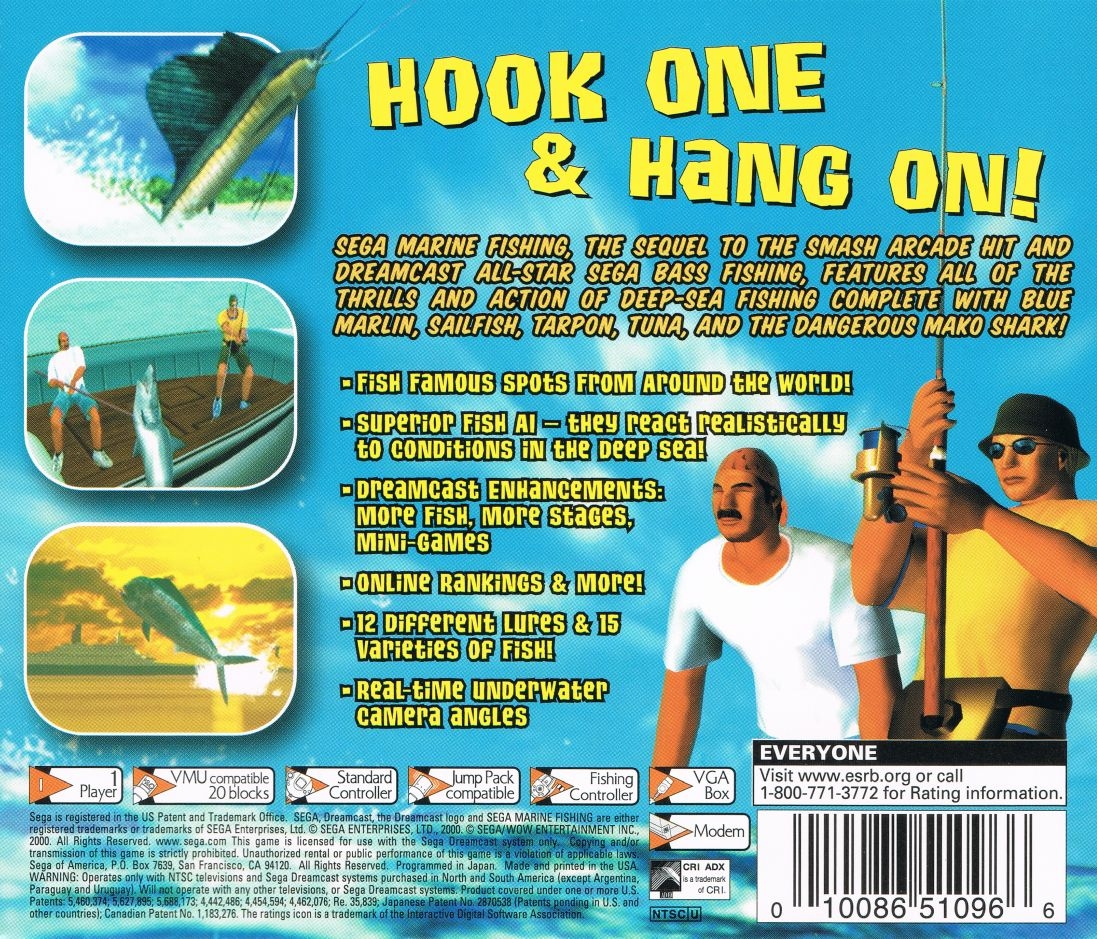 Sega Marine Fishing cover