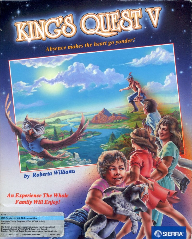 Kings Quest V: Absence Makes the Heart Go Yonder! cover