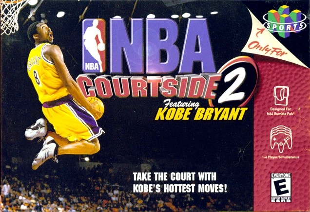 Capa do jogo NBA Courtside 2: Featuring Kobe Bryant