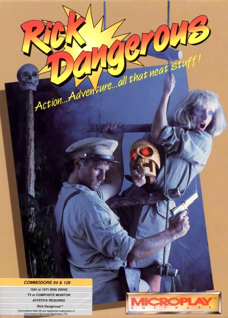 Capa do jogo Rick Dangerous
