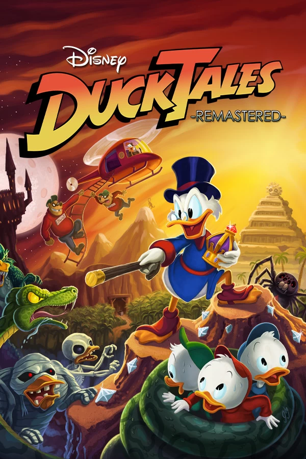 Capa do jogo DuckTales: Remastered