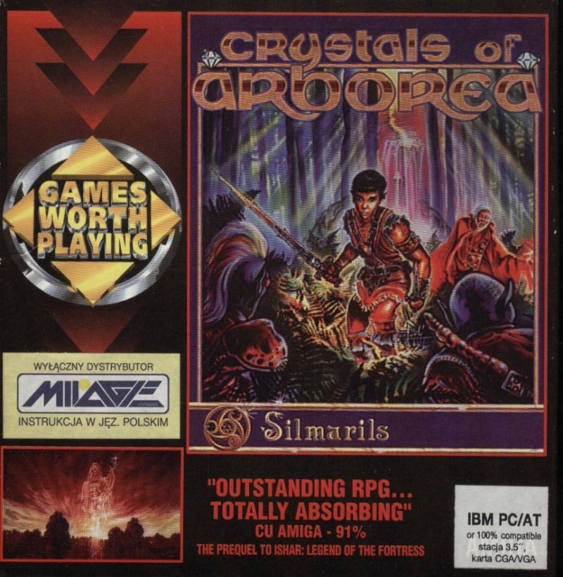 Capa do jogo Crystals of Arborea