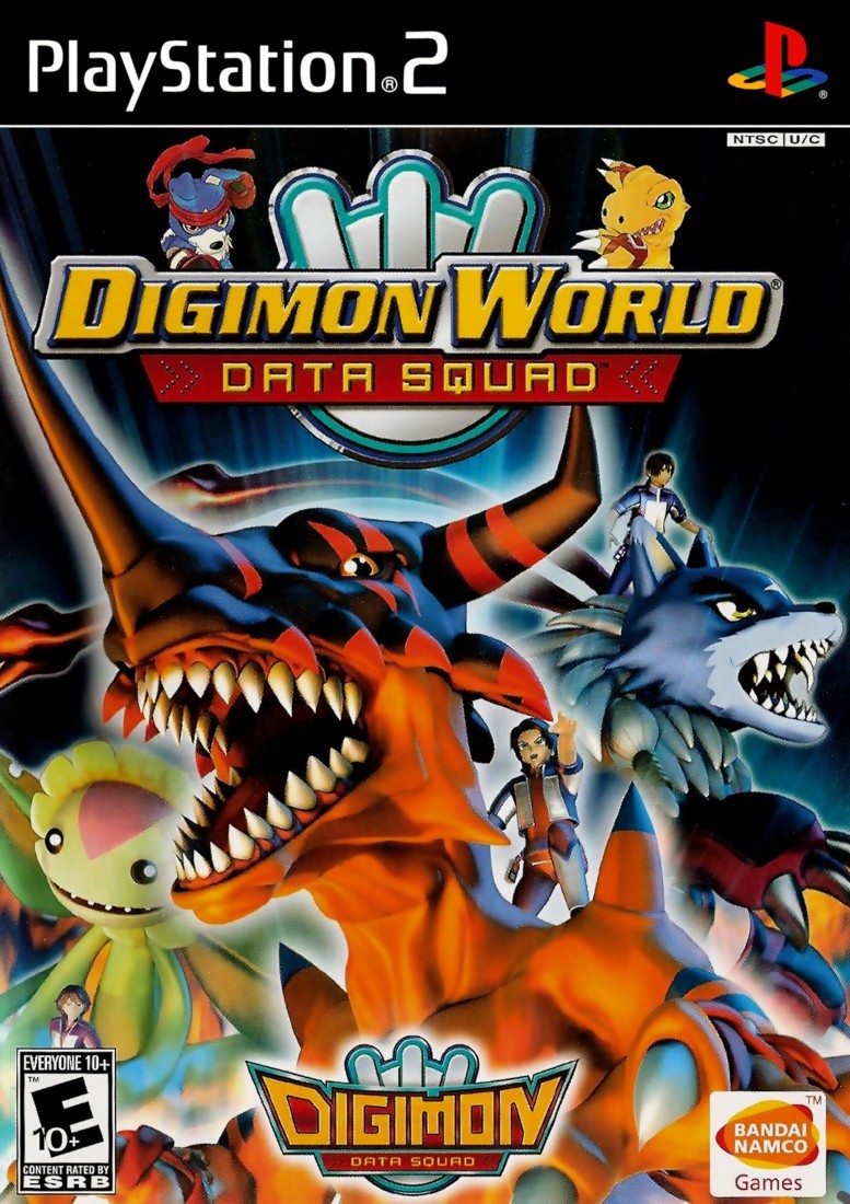 Capa do jogo Digimon World: Data Squad