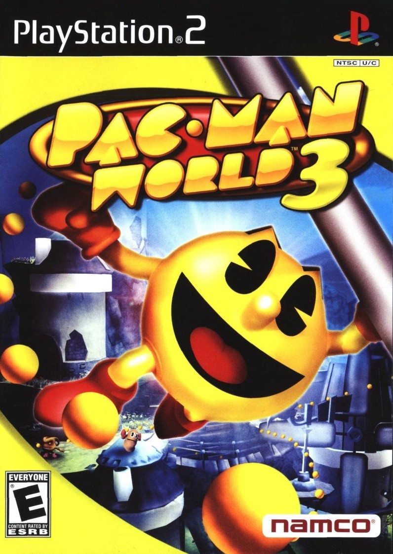 Capa do jogo Pac-Man World 3